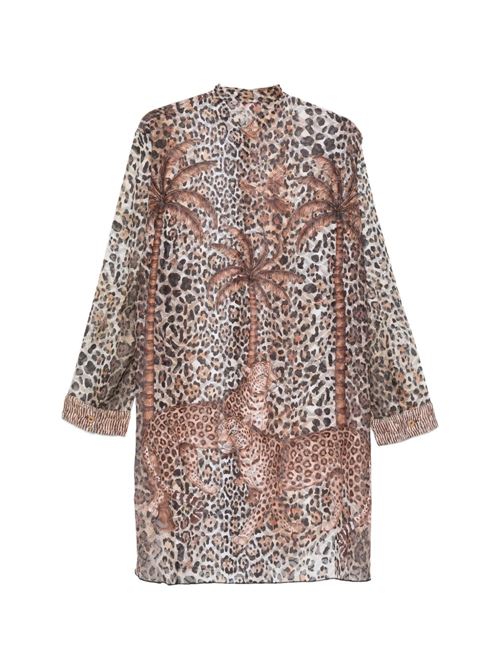 Abito corto donna Pin-Up Stars animalier marrone PIN-UP Stars | PG181A009